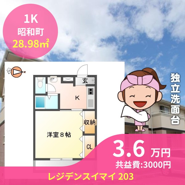 レジデンスイマイ 203