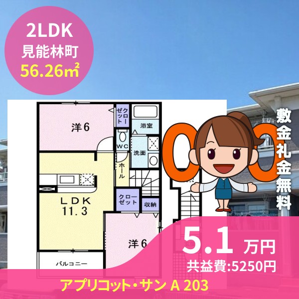アプリコット・サン A 203