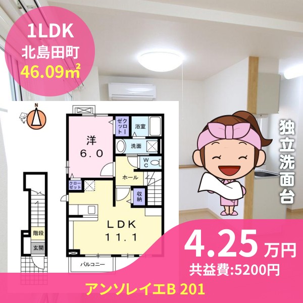 アンソレイエB 201