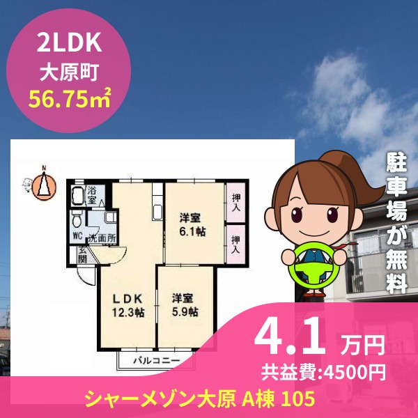 シャーメゾン大原 A棟 105