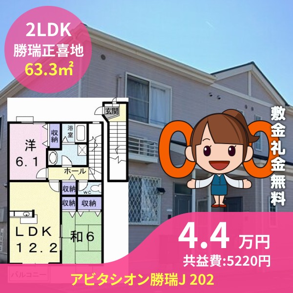 アビタシオン勝瑞J 202