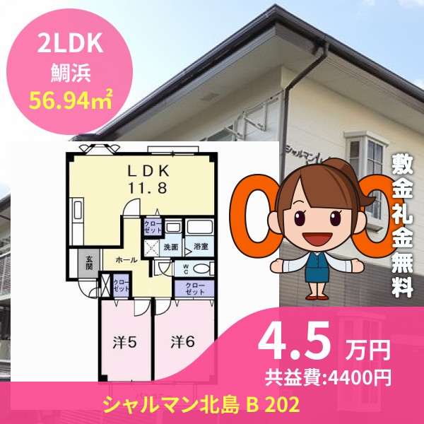 シャルマン北島 B 202