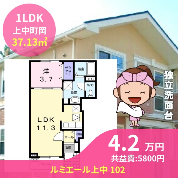 ルミエール上中 102