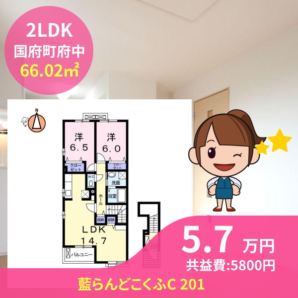 藍らんどこくふC 201