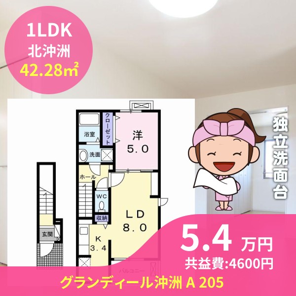 グランディール沖洲 A 205