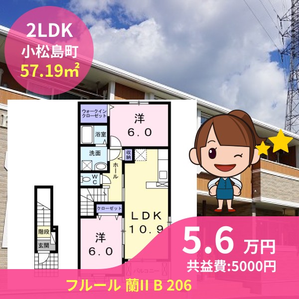 フルール 蘭II B 206