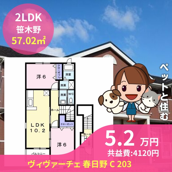 ヴィヴァーチェ 春日野 C 203