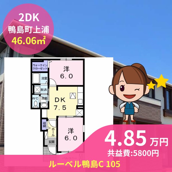 ルーベル鴨島C 105