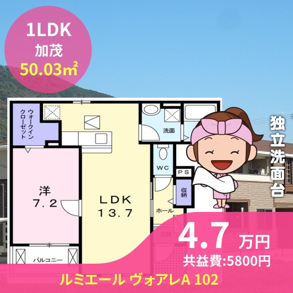 ルミエール ヴォアレA 102
