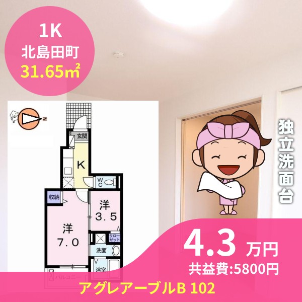 アグレアーブルB 102