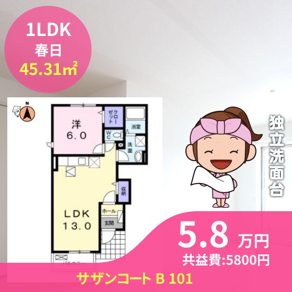 サザンコート B 101