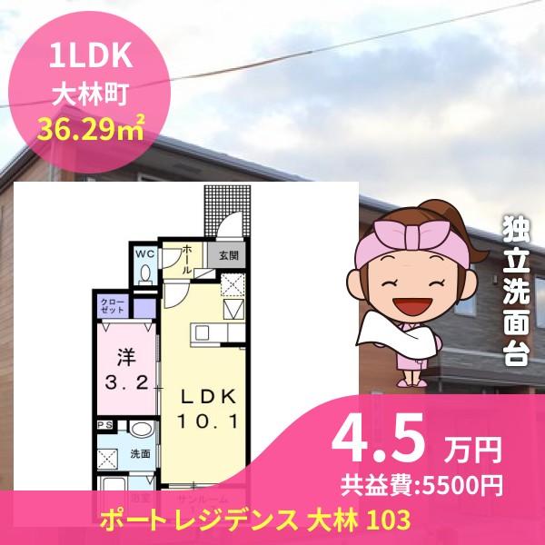 ポート レジデンス 大林 103