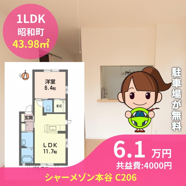 シャーメゾン本谷 C206