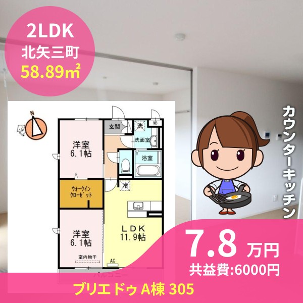 ブリエ ドゥ A棟 305