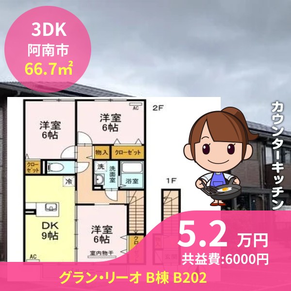 グラン・リーオ B棟 B202