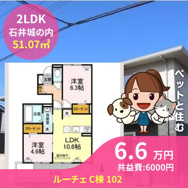 ルーチェ C棟 102