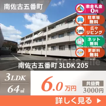 南佐古五番町 マンション 3LDK 205