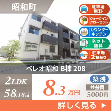 ベレオ昭和 B棟 208