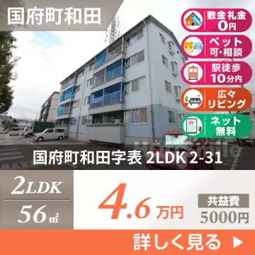 国府町和田字表 マンション 2LDK 2-31