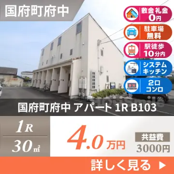 国府町府中 アパート 1R B103