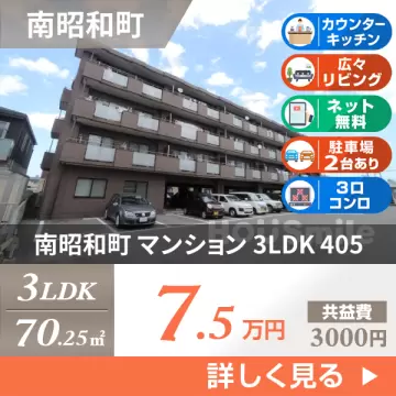 南昭和町 マンション 3LDK 405