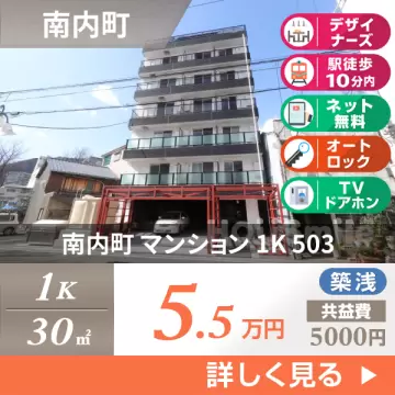 南内町 マンション 1K 503