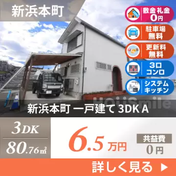 新浜本町 一戸建て 3DK A