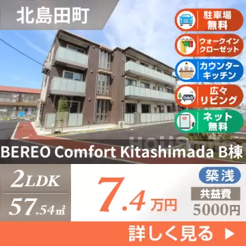 BEREO Comfort Kitashimada B棟 B203