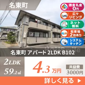 名東町 アパート 2LDK B102