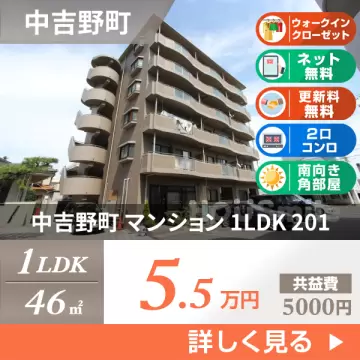 中吉野町 マンション 1LDK 201