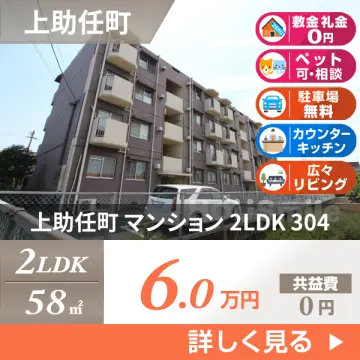 上助任町 マンション 2LDK 304