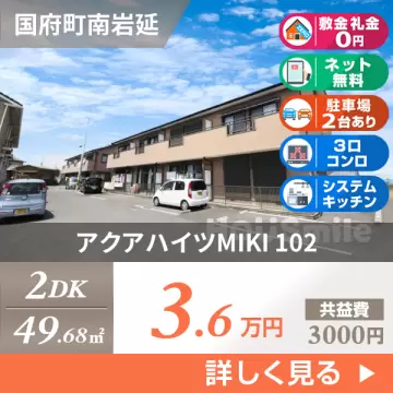 アクアハイツMIKI 102
