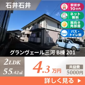 グランヴェール三河 B棟 201