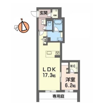 シャーメゾンプレミアス下助任 103の間取り図