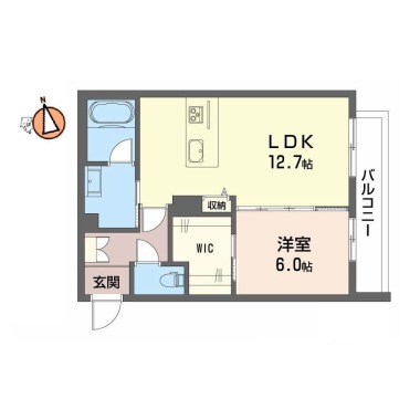 HL9 tomidabashi 101の間取り図