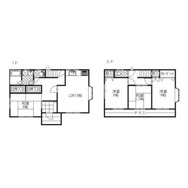 石井 一戸建て 4LDK 101の間取り図