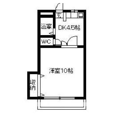 アヴィタションWISE 301の間取り図