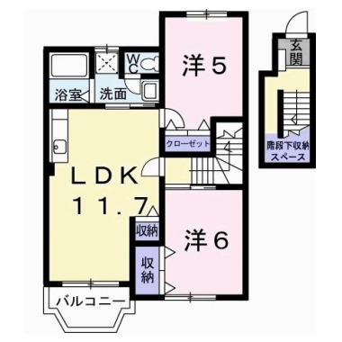 ベイスターK 203の間取り図