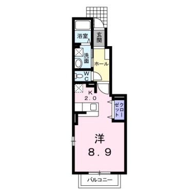 セレブリティ D 108の間取り図