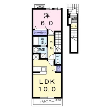 セレブリティ D 205の間取り図