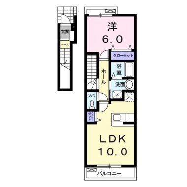 セレブリティ D 206の間取り図