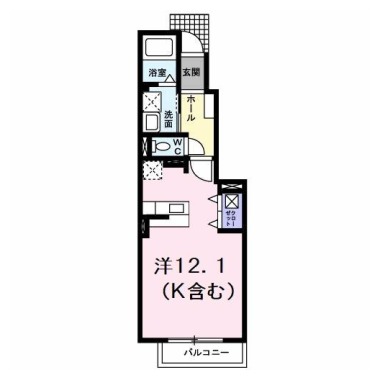 エアリー レジデンス A 103の間取り図