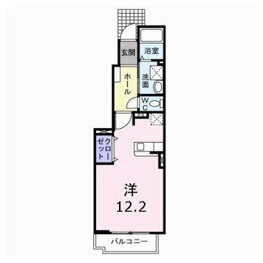 トレスアールヴォレ C 102の間取り図