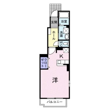 アンジェリカ E 101の間取り図