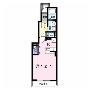 アンジェリカ E 102の間取り図