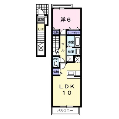 アンジェリカ E 202の間取り図