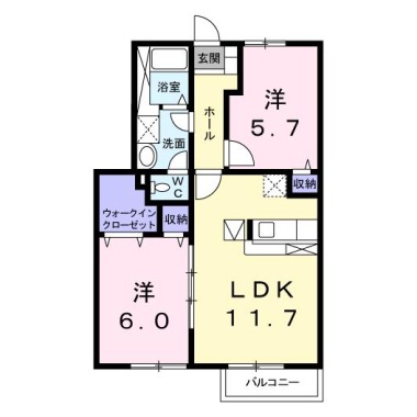 パンタナールII C 103の間取り図