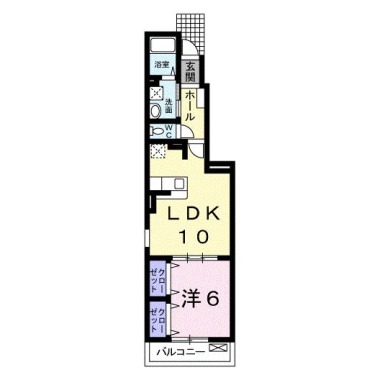 シエナヒル 103の間取り図