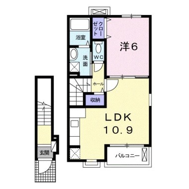 アクテュエル・メゾン・CA A 203の間取り図