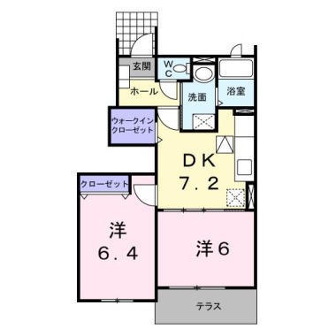 エピーメロンD 102の間取り図